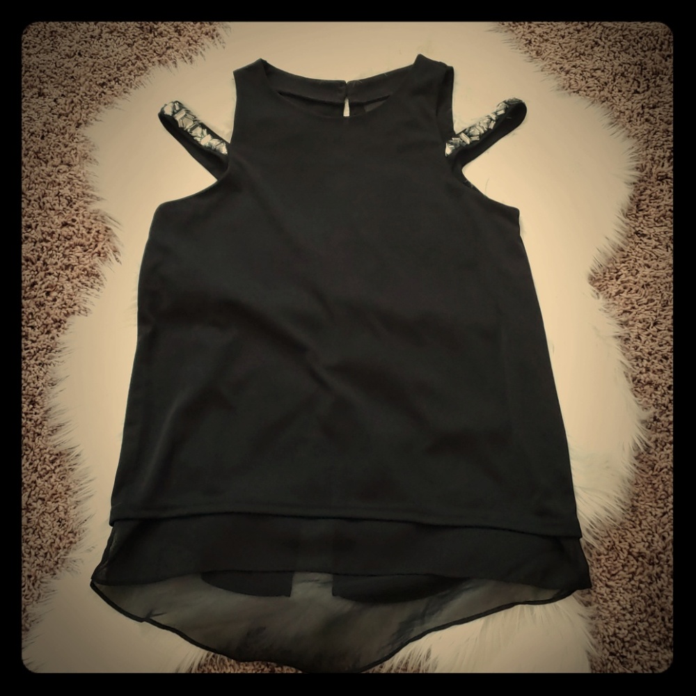 Sleeveless Embellished Blouse, NWT